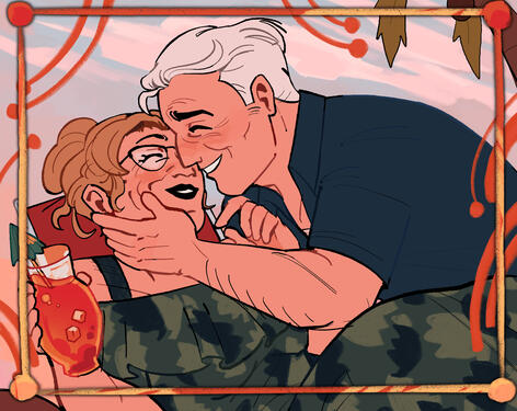 snakeycactus // flat